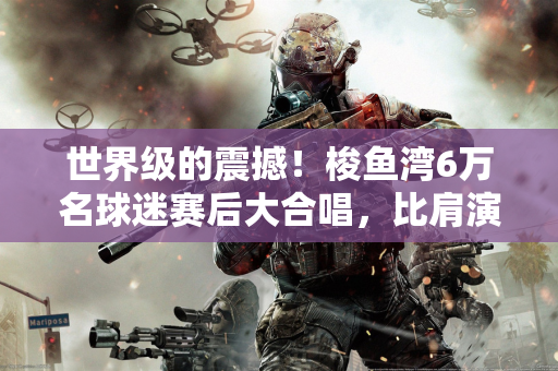 世界级的震撼！梭鱼湾6万名球迷赛后大合唱，比肩演唱会现场